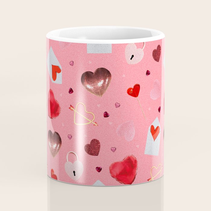Valentine Collage Print Coffee Mug Gallery Image 4