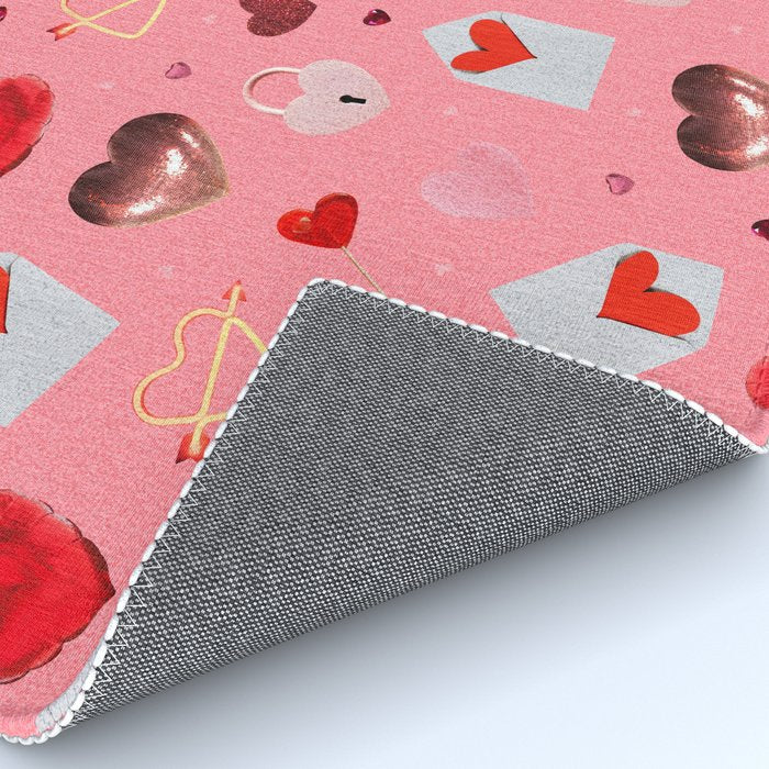 Valentine Collage Print Rug Gallery Image 4