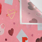 Valentine Collage Print Wall Tapestry Gallery Image 3
