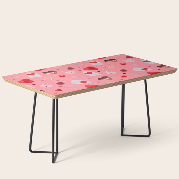 Valentine Collage Print Coffee Table Gallery Image 1