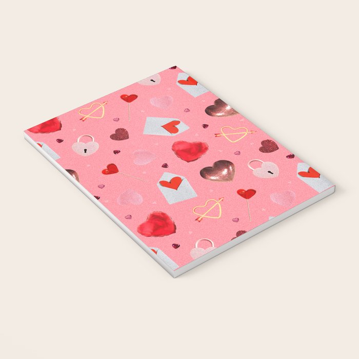 Valentine Collage Print Notebook Gallery Image 3