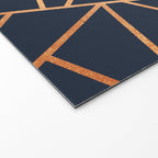 Copper and Midnight Navy Welcome Mat Gallery Image 2