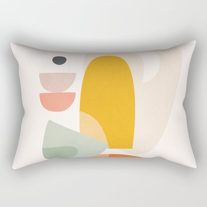 Playful Geometry 04 Rectangular Pillow Gallery Image 1