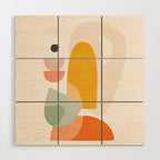 Playful Geometry 04 Wood Wall Art Gallery Image 1