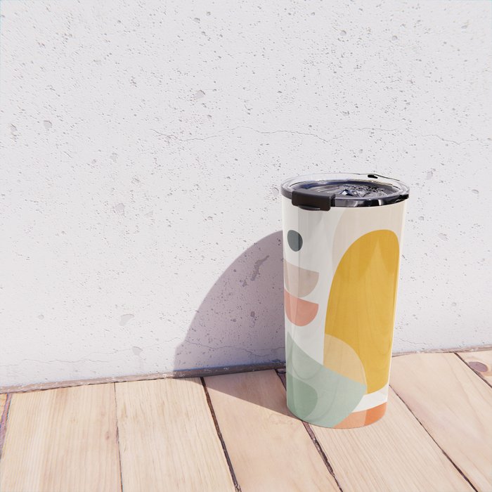 Playful Geometry 04 Travel Mug Gallery Image 4