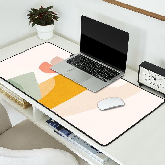 Playful Geometry 04 Desk Mat Gallery Image 2