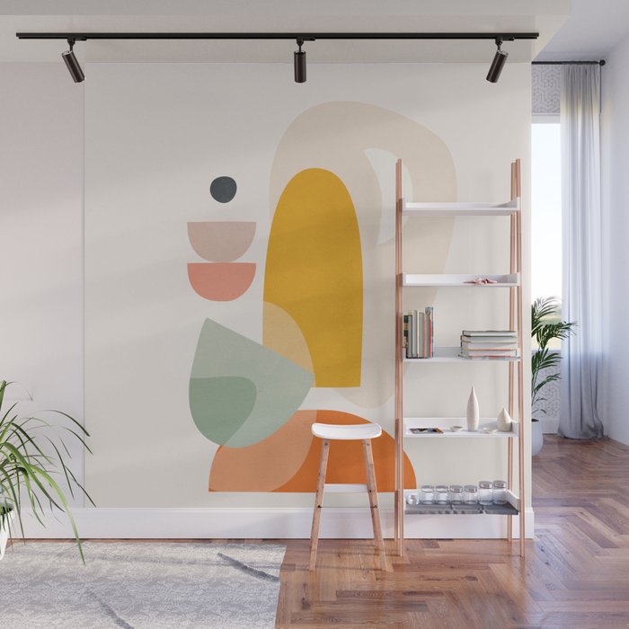 Playful Geometry 04 Wall Mural Gallery Image 1