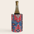 Davaghin Daghestan Northeast Caucasus Kilim Print Wine Chiller Gallery Image 3