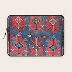 Davaghin Daghestan Northeast Caucasus Kilim Print Laptop Sleeve Gallery Image 1