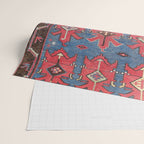 Davaghin Daghestan Northeast Caucasus Kilim Print Wrapping Paper Gallery Image 2