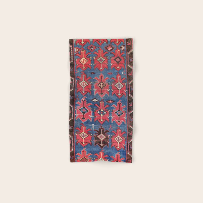 Davaghin Daghestan Northeast Caucasus Kilim Print Bath Towel Gallery Image 1