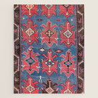 Davaghin Daghestan Northeast Caucasus Kilim Print Jigsaw Puzzle Gallery Image 1