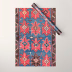 Davaghin Daghestan Northeast Caucasus Kilim Print Wrapping Paper Gallery Image 1
