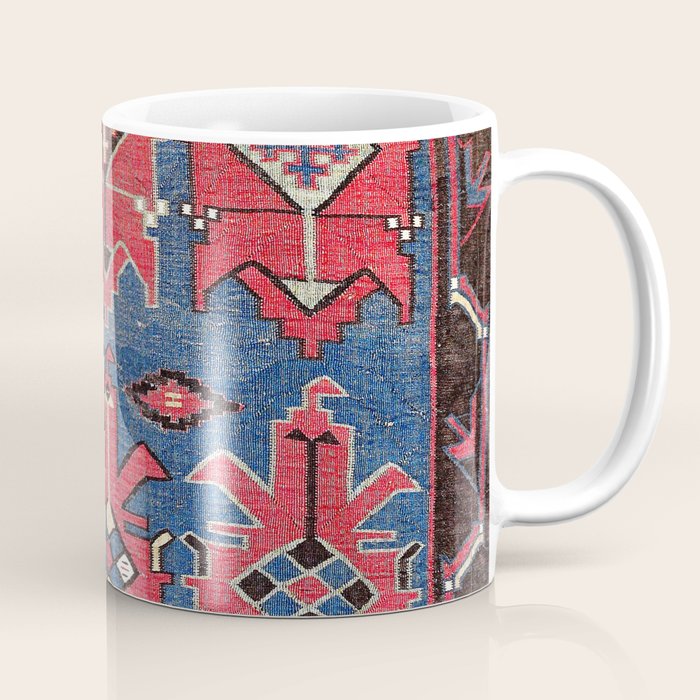 Davaghin Daghestan Northeast Caucasus Kilim Print Coffee Mug Gallery Image 1