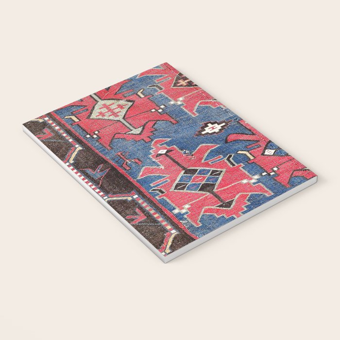 Davaghin Daghestan Northeast Caucasus Kilim Print Notebook Gallery Image 3
