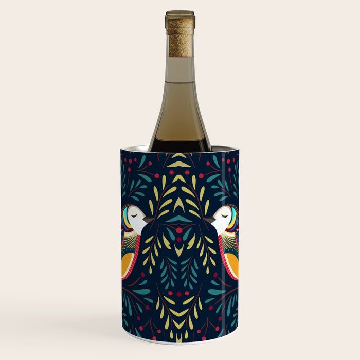 Peace Bird | Navy Wine Chiller Gallery Image 1