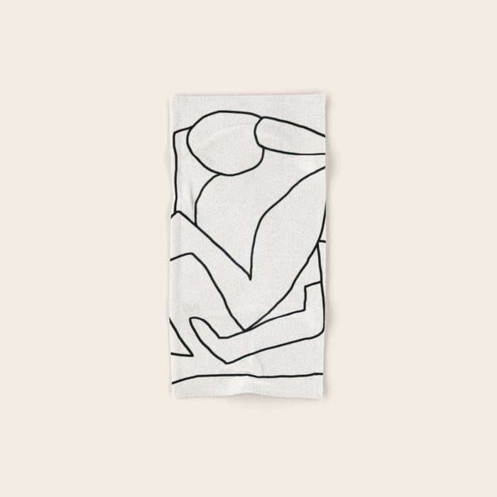 Abstract line art 2 Towels Gallery Image 1