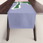Retro minimal flower II Table Runner Gallery Image 1