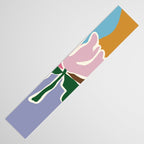 Retro minimal flower II Table Runner Gallery Image 3