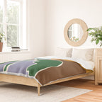Retro minimal flower II Duvet Cover Gallery Image 2