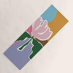Retro minimal flower II Yoga Mat Gallery Image 1