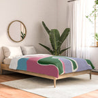 Retro minimal flower II Comforter Gallery Image 2