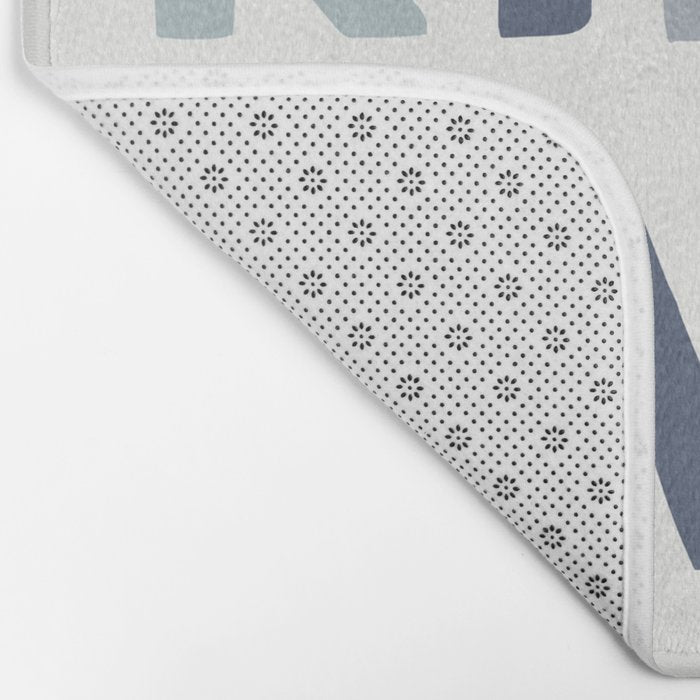 Cool Kids Live Here, inspirational quote  Bath Mat Gallery Image 2