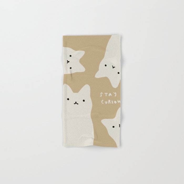 The Curious Cats Bath Towel Gallery Image 1