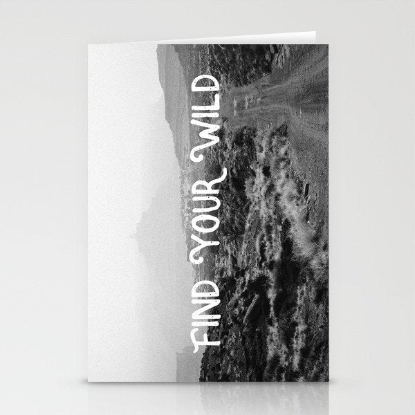 FIND YOUR WILD Stationery Card Gallery Image 2