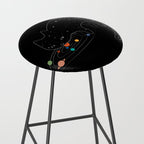 Cat Landscape 117: Catstronomy Stool Gallery Image 2