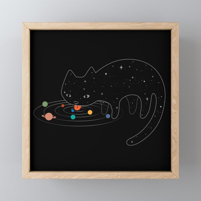 Cat Landscape 117: Catstronomy Mini Art Print Gallery Image 1
