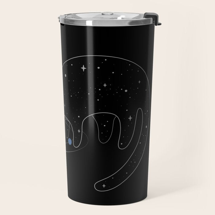 Cat Landscape 117: Catstronomy Travel Mug Gallery Image 2