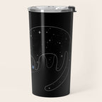 Cat Landscape 117: Catstronomy Travel Mug Gallery Image 2