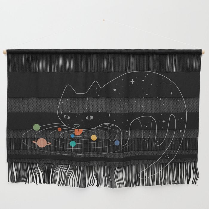Cat Landscape 117: Catstronomy Wall Hanging Gallery Image 1