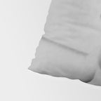 Giving all your effort - funny baby potty training on the pot black and white photograph  Pillow Sham Gallery Image 4