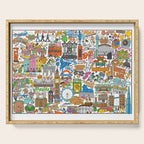 London City Map Serving Tray Gallery Image 1