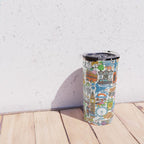 London City Map Travel Mug Gallery Image 4