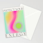 Protect Your Energy Stationery Card Gallery Image 2