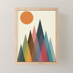 Infinity Mountain Mini Art Print Gallery Image 1