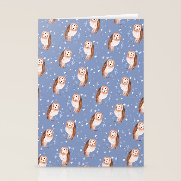 Barn Owl Stationery Card Gallery Image 1