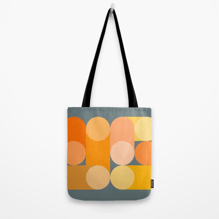 Modern Geometric 87A Tote Bag Gallery Image 2