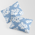 Coral Reef - denim blue Pillow Sham Gallery Image 3