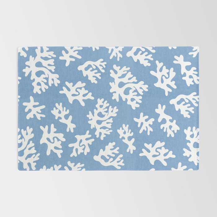 Coral Reef - denim blue Rug Gallery Image 2