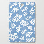 Coral Reef - denim blue Cutting Board Gallery Image 1