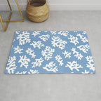 Coral Reef - denim blue Rug Gallery Image 1