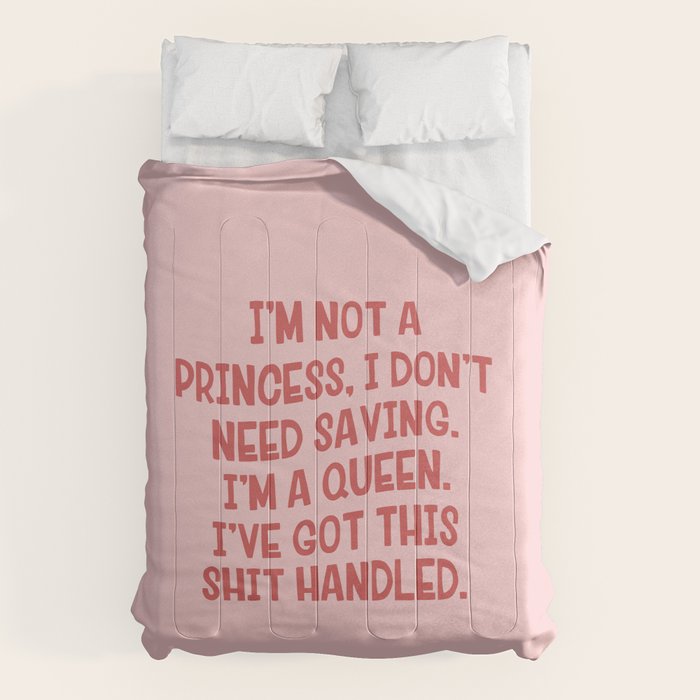 I've Got This Shit Handled, Funny,  Saying Comforter Gallery Image 1