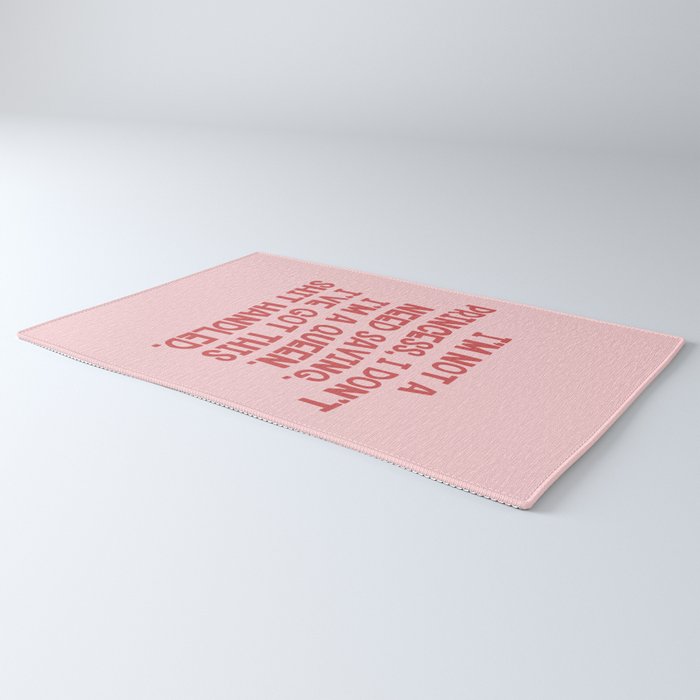 I've Got This Shit Handled, Funny,  Saying Rug Gallery Image 3
