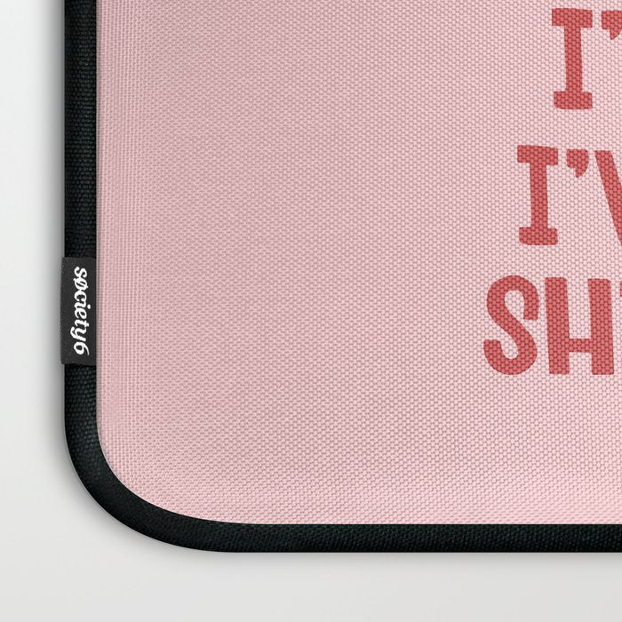 I've Got This Shit Handled, Funny,  Saying Laptop Sleeve Gallery Image 3