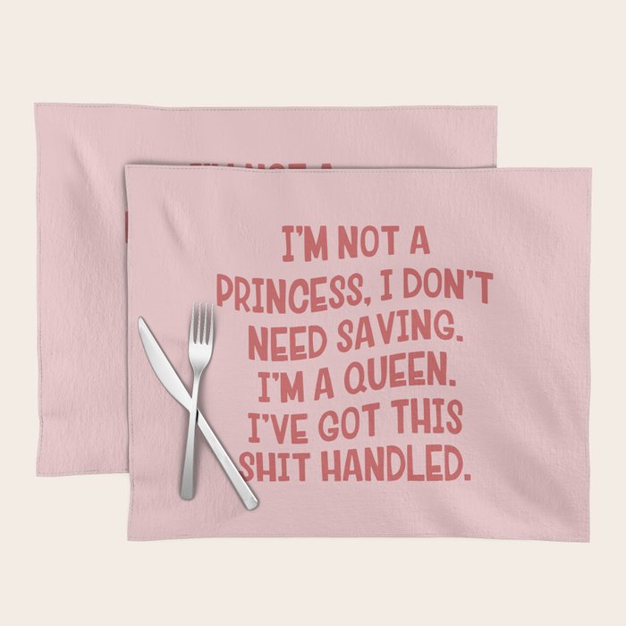 I've Got This Shit Handled, Funny,  Saying Placemat Gallery Image 1