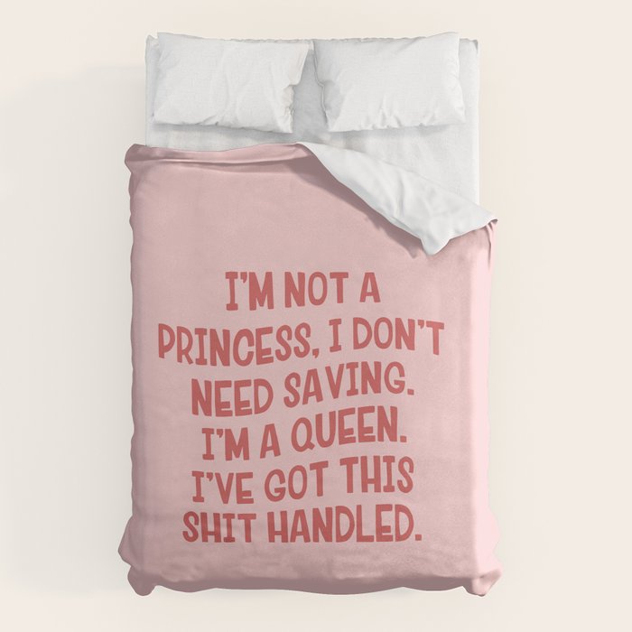 I've Got This Shit Handled, Funny,  Saying Duvet Cover Gallery Image 1